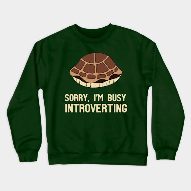 Busy Introverting Crewneck Sweatshirt by krimons